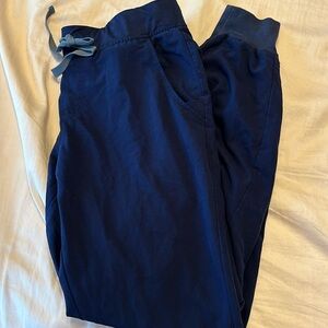 Figs Navy Blue Zamora scrub bottoms
